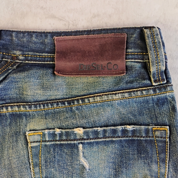 Diesel Larkee DNA Regular Straight Jeans 0882R Faded Wash Italy Mens Size 29x32 - Picture 7 of 15